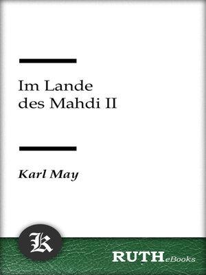 cover image of Im Lande des Mahdi II